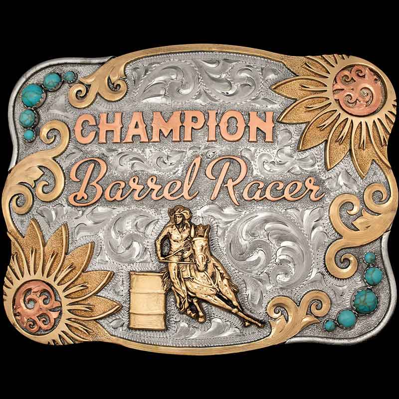 IN STOCK BARREL RACER- Barrel Racing buckles on-time for your event ...