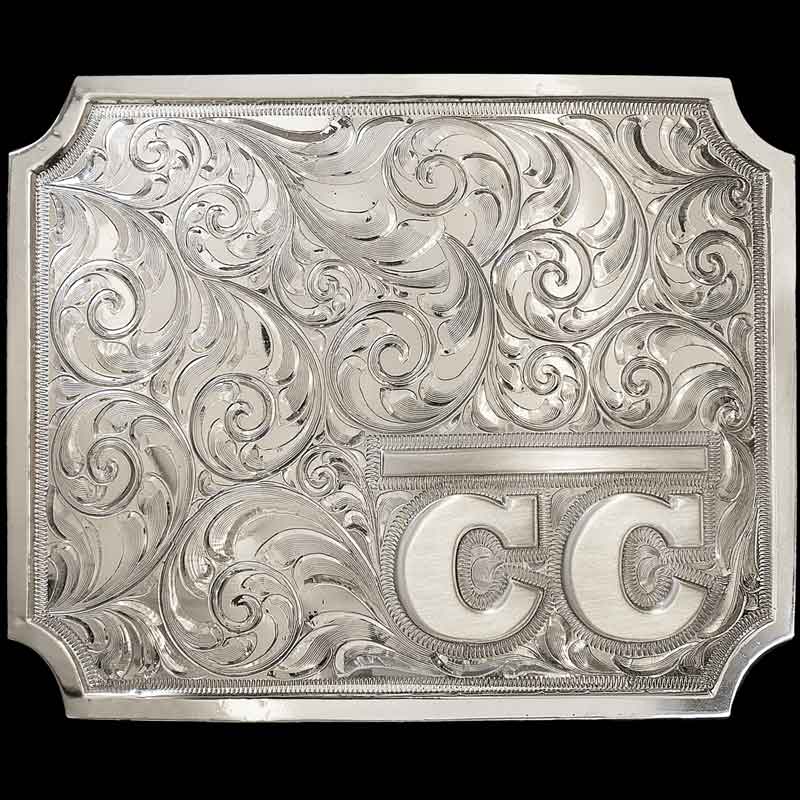 Hickman Belt Buckle - Molly's Custom Silver