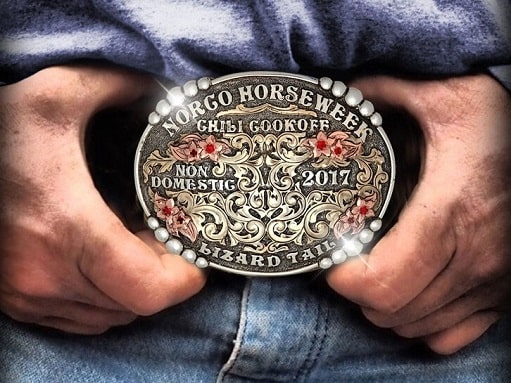 his and hers belt buckles