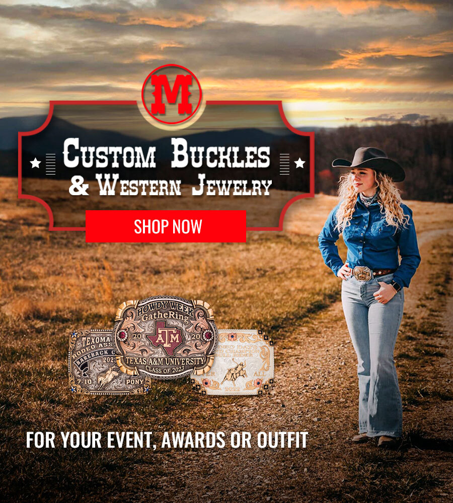 Silver Belt Buckles - Western, Trophy, Rodeo, & Custom Styles